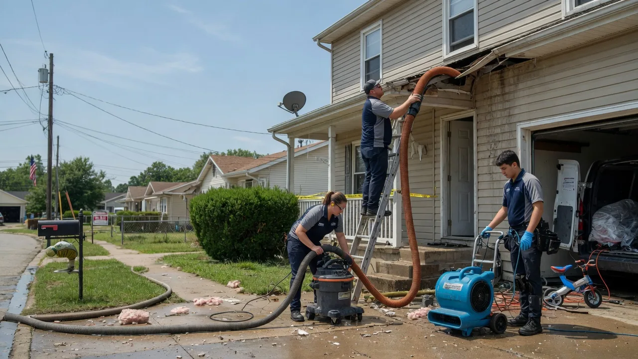 Water Damage Restoration in Cherryville, PA near me